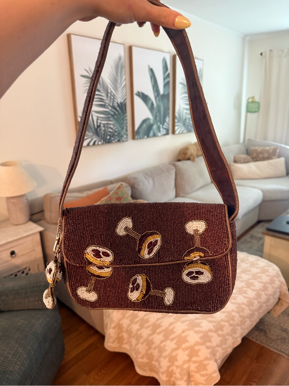 Beaded Espresso Martini Bag